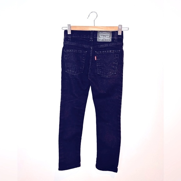 3/$15 Girls’ 510 Skinny Levi’s in Black- Size 10 - Picture 2 of 6